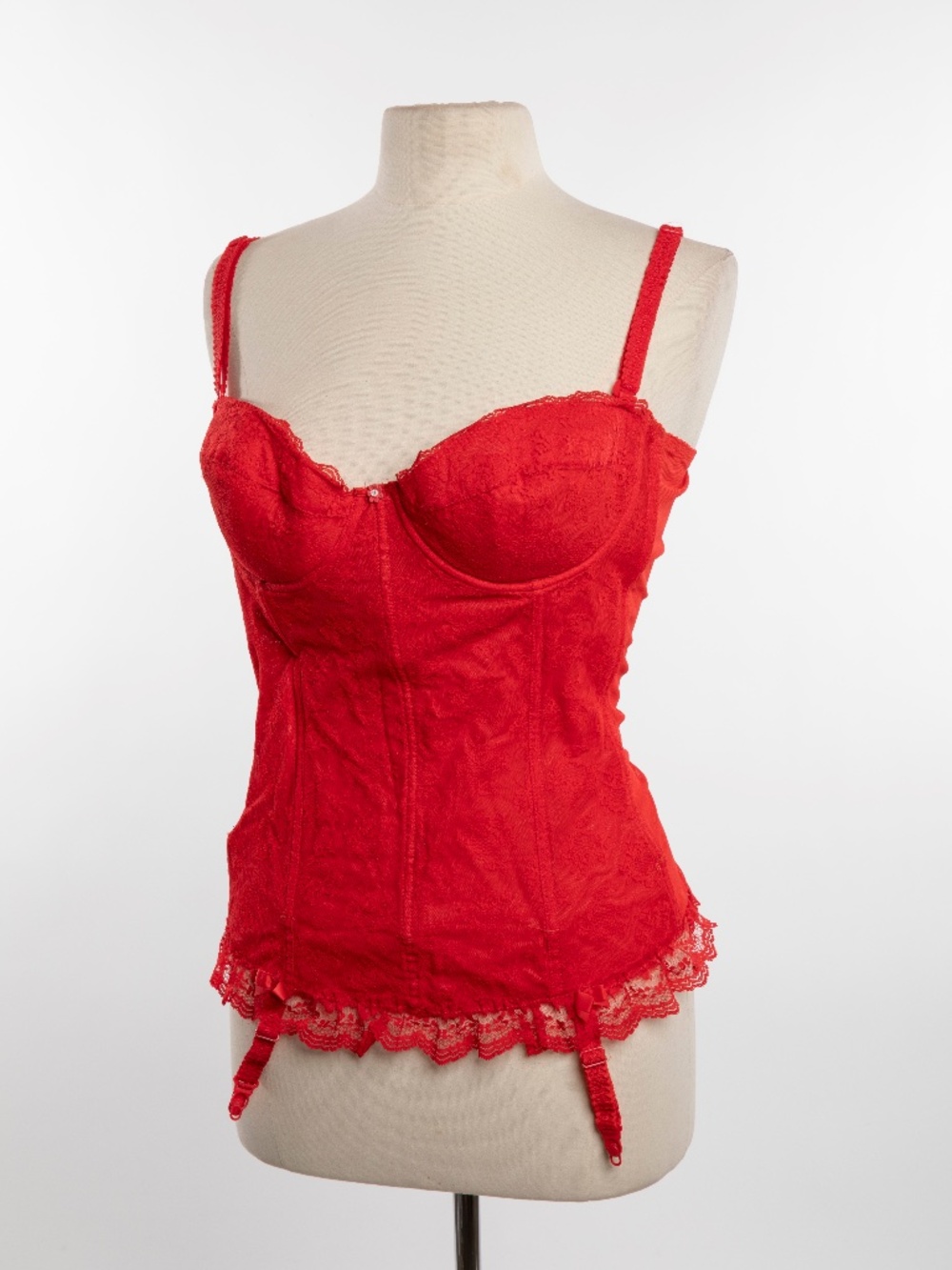 Luwa Women's Red Lingerie Made in Austria - Cup B 90